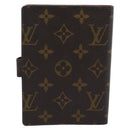 LOUIS VUITTON Monogram Agenda PM Day Planner Cover R20005 LV Auth bs36237-2