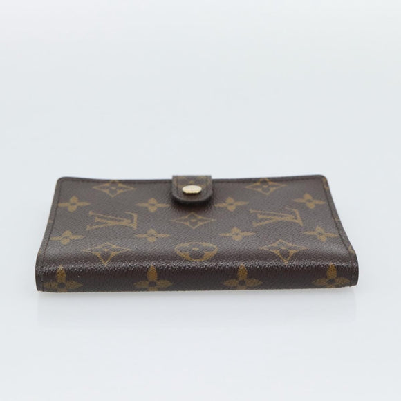 LOUIS VUITTON Monogram Agenda PM Day Planner Cover R20005 LV Auth bs36237