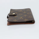 LOUIS VUITTON Monogram Agenda PM Day Planner Cover R20005 LV Auth bs36237-5