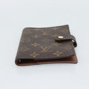 LOUIS VUITTON Monogram Agenda PM Day Planner Cover R20005 LV Auth bs36237-6