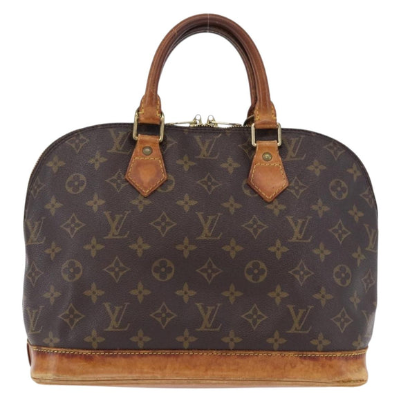 LOUIS VUITTON Monogram Alma Hand Bag M51130 LV Auth bs36241