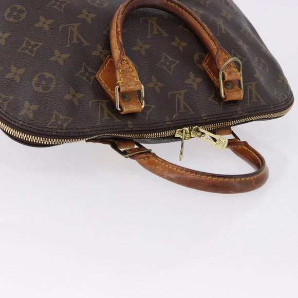 LOUIS VUITTON Monogram Alma Hand Bag M51130 LV Auth bs36241