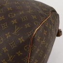 LOUIS VUITTON Monogram Keepall 55 Boston Bag M41424 LV Auth bs36243-10