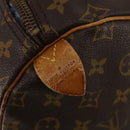 LOUIS VUITTON Monogram Keepall 55 Boston Bag M41424 LV Auth bs36243-15