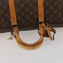 LOUIS VUITTON Monogram Keepall 55 Boston Bag M41424 LV Auth bs36243-7