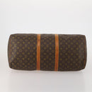 LOUIS VUITTON Monogram Keepall 55 Boston Bag M41424 LV Auth bs36243-9
