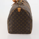 LOUIS VUITTON Monogram Keepall 55 Boston Bag M41424 LV Auth bs36244-3