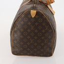 LOUIS VUITTON Monogram Keepall 55 Boston Bag M41424 LV Auth bs36244-4