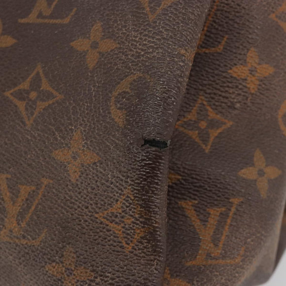 LOUIS VUITTON Monogram Pallas MM Hand Bag 2way Red M41175 LV Auth bs36246