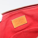 LOUIS VUITTON Monogram Pallas MM Hand Bag 2way Red M41175 LV Auth bs36246-21