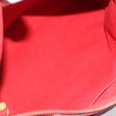 LOUIS VUITTON Monogram Pallas MM Hand Bag 2way Red M41175 LV Auth bs36246-11
