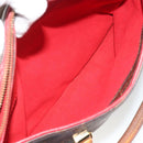 LOUIS VUITTON Monogram Pallas MM Hand Bag 2way Red M41175 LV Auth bs36246-25