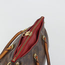 LOUIS VUITTON Monogram Pallas MM Hand Bag 2way Red M41175 LV Auth bs36246-6