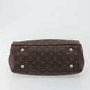 LOUIS VUITTON Monogram Pallas MM Hand Bag 2way Red M41175 LV Auth bs36246-5