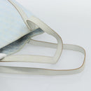 BOTTEGA VENETA Tote Bag Canvas Light Blue Gold Auth bs36249-7