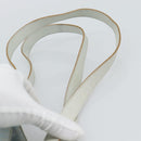 BOTTEGA VENETA Tote Bag Canvas Light Blue Gold Auth bs36249-14