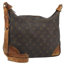 LOUIS VUITTON Monogram Boulogne 30 Shoulder Bag M51265 LV Auth bs36251-1