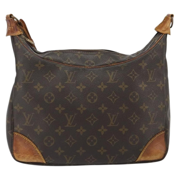 LOUIS VUITTON Monogram Boulogne 30 Shoulder Bag M51265 LV Auth bs36251