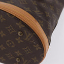 LOUIS VUITTON Monogram Bucket PM Shoulder Bag M42238 LV Auth bs36252-14