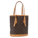 LOUIS VUITTON Monogram Bucket PM Shoulder Bag M42238 LV Auth bs36252-2