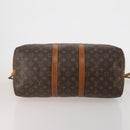 LOUIS VUITTON Monogram Keepall Bandouliere 45 Boston Bag M41418 LV Auth bs36253-11