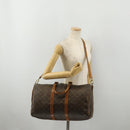 LOUIS VUITTON Monogram Keepall Bandouliere 45 Boston Bag M41418 LV Auth bs36253-24
