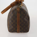 LOUIS VUITTON Monogram Keepall Bandouliere 45 Boston Bag M41418 LV Auth bs36253-4