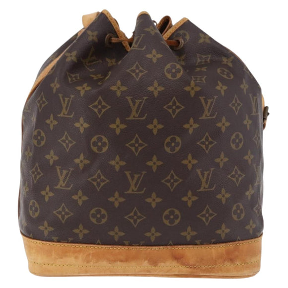 LOUIS VUITTON Monogram Noe Shoulder Bag M42224 LV Auth bs36254