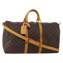 LOUIS VUITTON Monogram Keepall Bandouliere 50 Boston Bag M41416 LV Auth bs36255-1