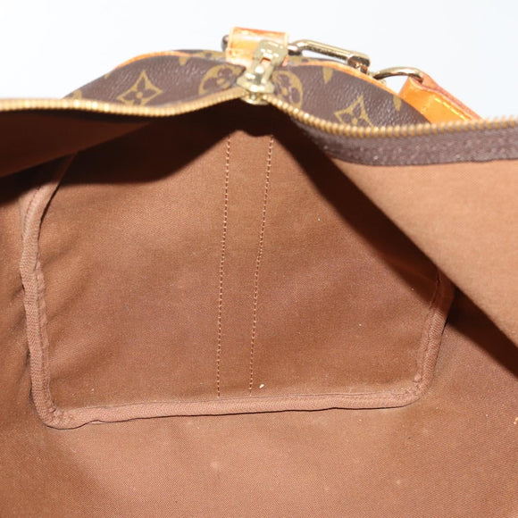 LOUIS VUITTON Monogram Keepall Bandouliere 50 Boston Bag M41416 LV Auth bs36255
