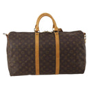 LOUIS VUITTON Monogram Keepall Bandouliere 50 Boston Bag M41416 LV Auth bs36255-2