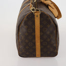 LOUIS VUITTON Monogram Keepall Bandouliere 50 Boston Bag M41416 LV Auth bs36255-4