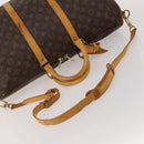 LOUIS VUITTON Monogram Keepall Bandouliere 50 Boston Bag M41416 LV Auth bs36255-6
