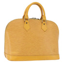 LOUIS VUITTON Epi Alma Hand Bag Yellow M52149 LV Auth bs36256A-1