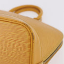 LOUIS VUITTON Epi Alma Hand Bag Yellow M52149 LV Auth bs36256A-14