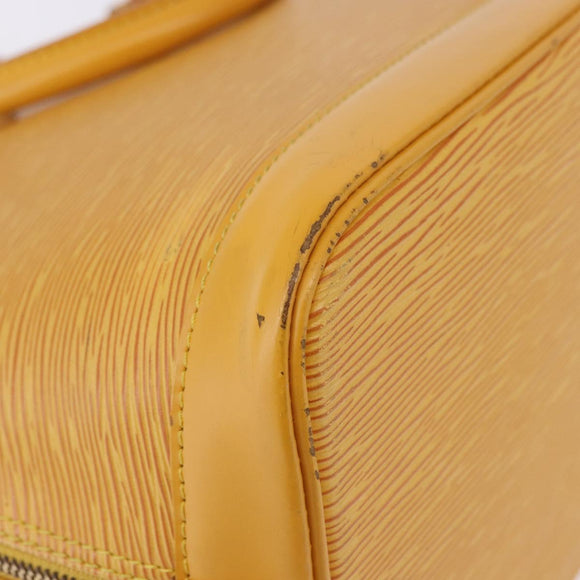 LOUIS VUITTON Epi Alma Hand Bag Yellow M52149 LV Auth bs36256A