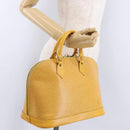 LOUIS VUITTON Epi Alma Hand Bag Yellow M52149 LV Auth bs36256A-21