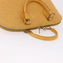 LOUIS VUITTON Epi Alma Hand Bag Yellow M52149 LV Auth bs36256A-6