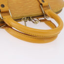 LOUIS VUITTON Epi Alma Hand Bag Yellow M52149 LV Auth bs36256A-7