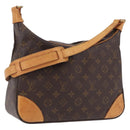 LOUIS VUITTON Monogram Boulogne 30 Shoulder Bag M51265 LV Auth bs36257A-1