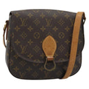 LOUIS VUITTON Monogram Saint Cloud GM Shoulder Bag M51242 LV Auth bs36259A-1