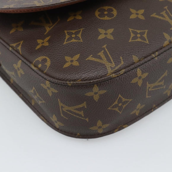 LOUIS VUITTON Monogram Saint Cloud GM Shoulder Bag M51242 LV Auth bs36259A