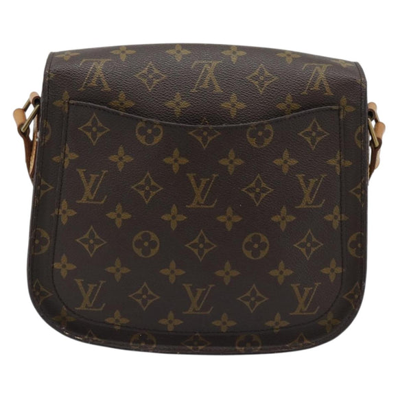 LOUIS VUITTON Monogram Saint Cloud GM Shoulder Bag M51242 LV Auth bs36259A
