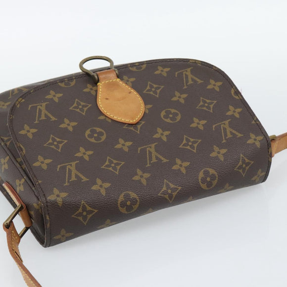 LOUIS VUITTON Monogram Saint Cloud GM Shoulder Bag M51242 LV Auth bs36259A