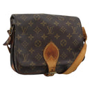 LOUIS VUITTON Monogram Cartouchiere MM Shoulder Bag M51253 LV Auth bs36260-1