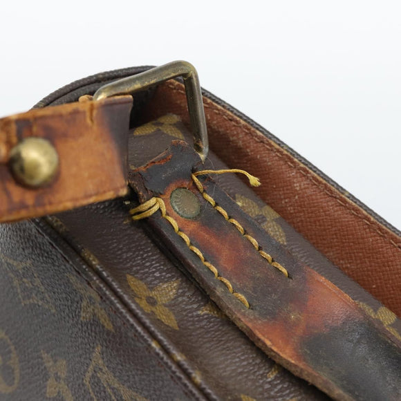 LOUIS VUITTON Monogram Cartouchiere MM Shoulder Bag M51253 LV Auth bs36260