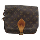 LOUIS VUITTON Monogram Cartouchiere MM Shoulder Bag M51253 LV Auth bs36260-2