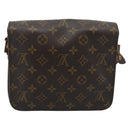 LOUIS VUITTON Monogram Cartouchiere MM Shoulder Bag M51253 LV Auth bs36260-3