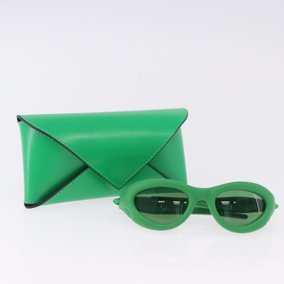 BOTTEGA VENETA Sunglasses Rubber Green Auth bs36263M