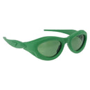 BOTTEGA VENETA Sunglasses Rubber Green Auth bs36263M-1